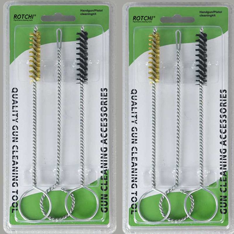9 मिमी हँडगन क्लीइंग किट ब्लिस्टर पॅक