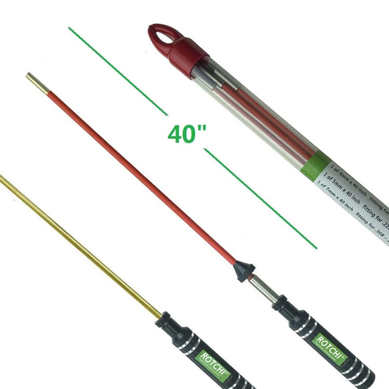 ॲल्युमिनियम हँडल फास्ट रोटेटिंग पीव्हीसी स्टील गन क्लीनिंग रॉड