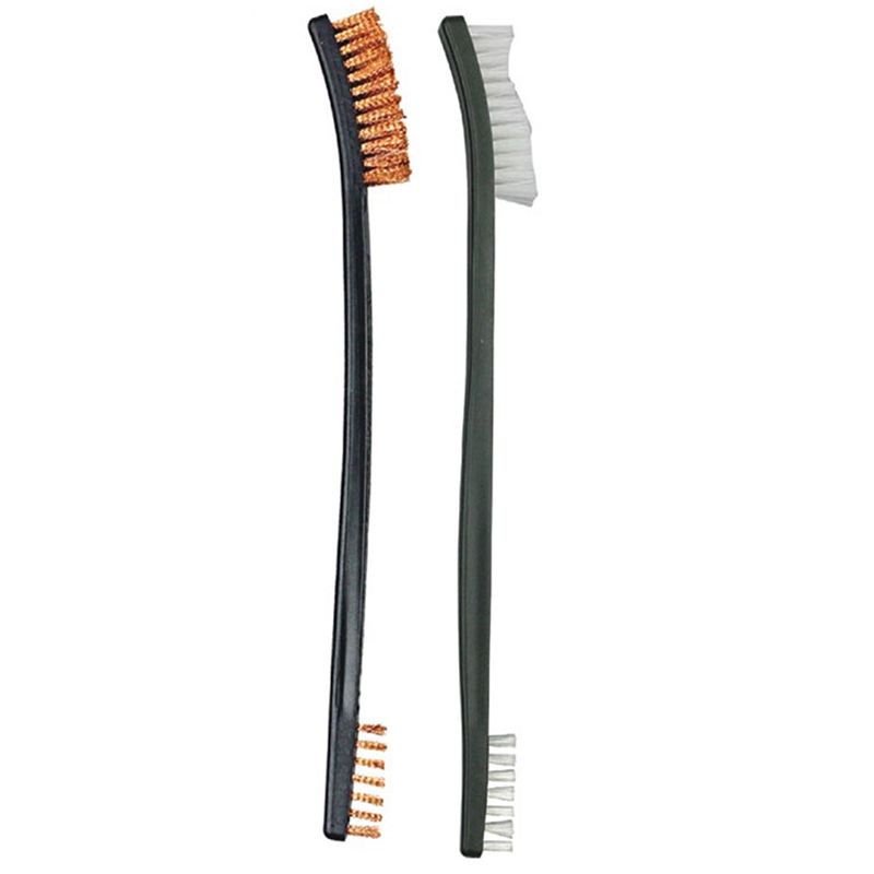 डबल एंड युटिलिटी गन क्लीनिंग हँड ब्रश ब्रास वायर्स