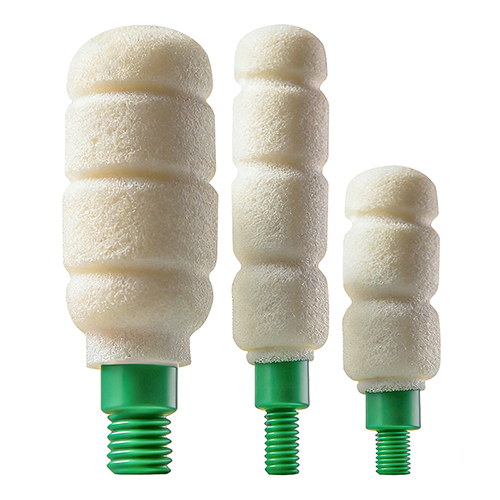 गन क्लीनिंग फोम ब्रश, बॅरल क्लीनिंग स्वॅब्स, .177 कॅलरी. --- 12Ga.