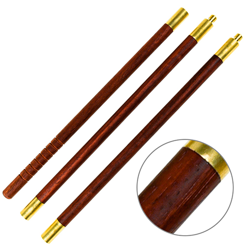 लाल चंदन गन क्लिनिंग रॉड 1pc लांब किंवा 3-सेक्शन
