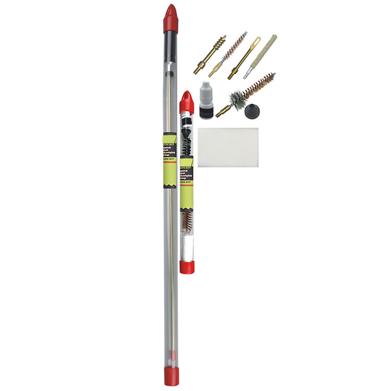 रायफल क्लीनिंग किट एक तुकडा लांब रॉड हँगिंग ट्यूब पॅक